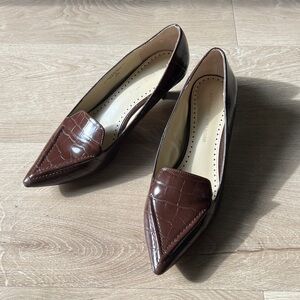 Vintage Italian Style Kitten Heels. Worn Once.